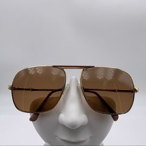 Safilo RTB3700 Gold Aviator Sunglasses Frames